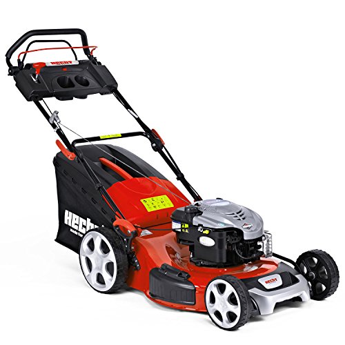 ᐅ HECHT 556 SB BenzinRasenmäher + mit Elektrostarter + NEU
